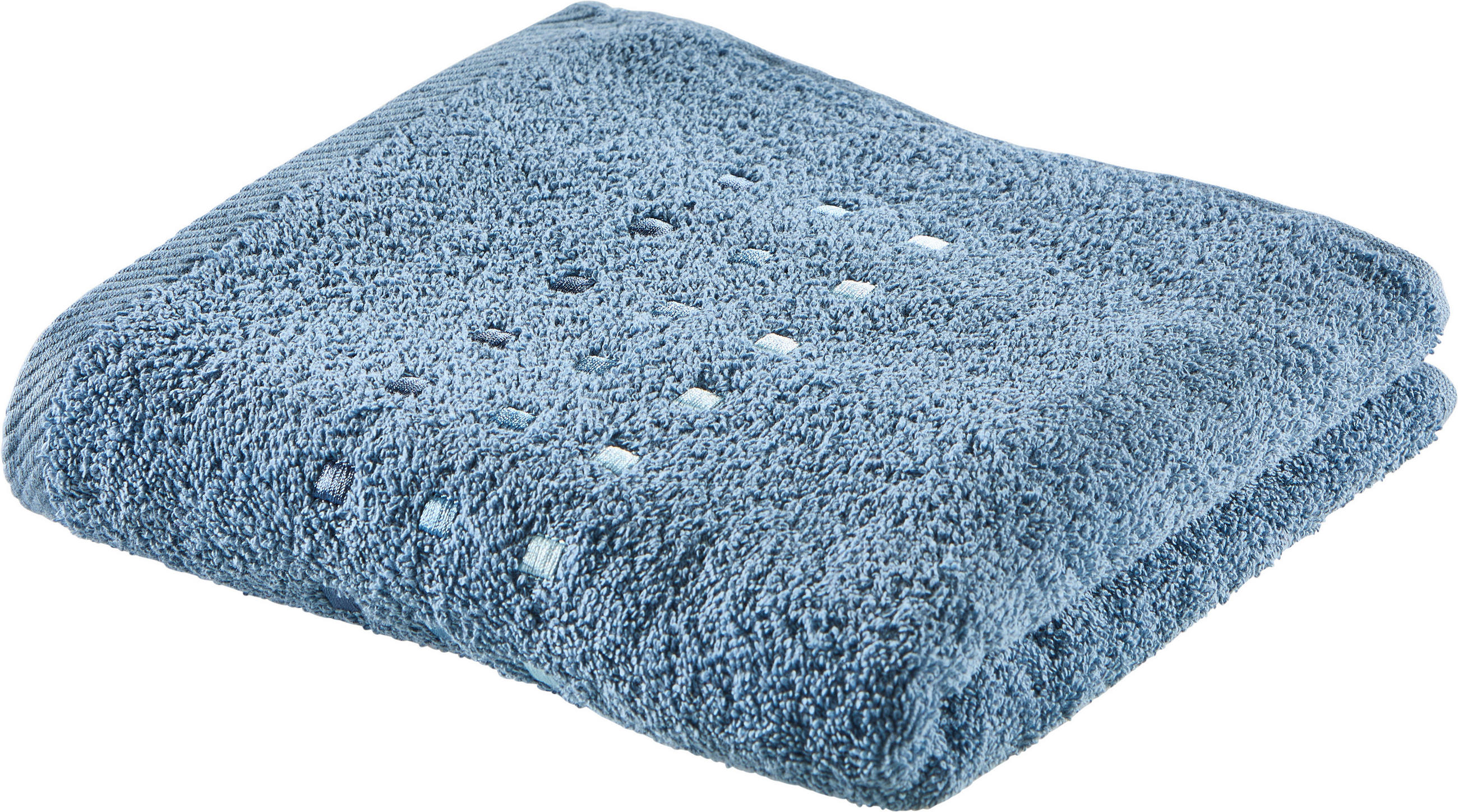 HANDTUCH Quattro Blau  - Blau, Basics, Textil (50/100cm) - Esposa