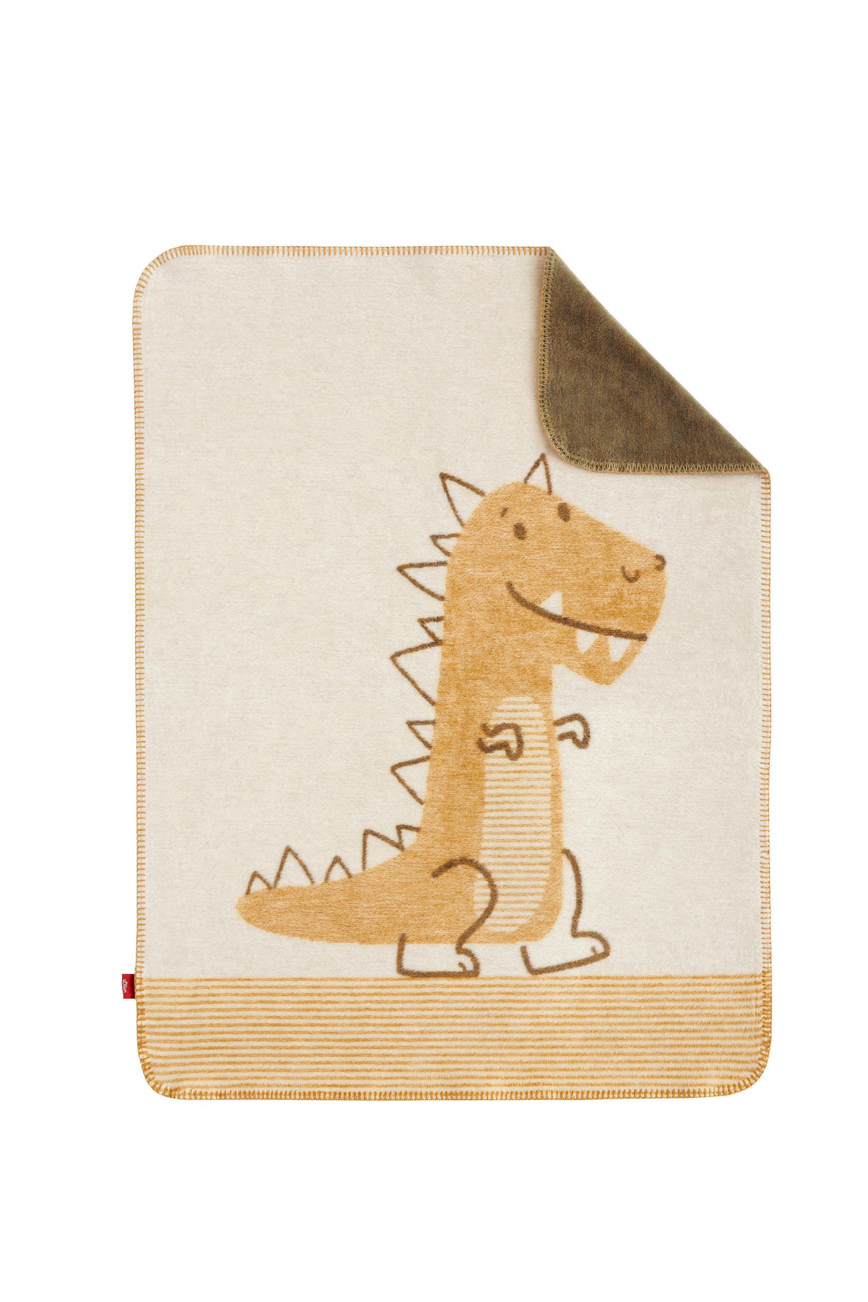 SCHMUSEDECKE  75/100 cm  - Gelb/Creme, Basics, Textil (75/100cm) - Ibena