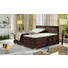 BOXSPRINGBETT 180/200 cm in Braun, Eichefarben - Eichefarben/Braun, Design, Holz/Textil (180/200cm) - Linea Natura BOXSPRINGBETT 180/200 cm in Braun, Eichefarben - Eichefarben/Braun, Design, Holz/Textil (180/200cm) - Linea Natura