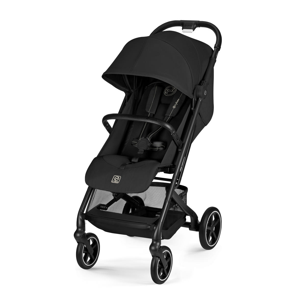 BUGGY BEEZY BLK  - Schwarz, Basics, Kunststoff/Textil (82/45,5/107cm) - cybex GOLD
