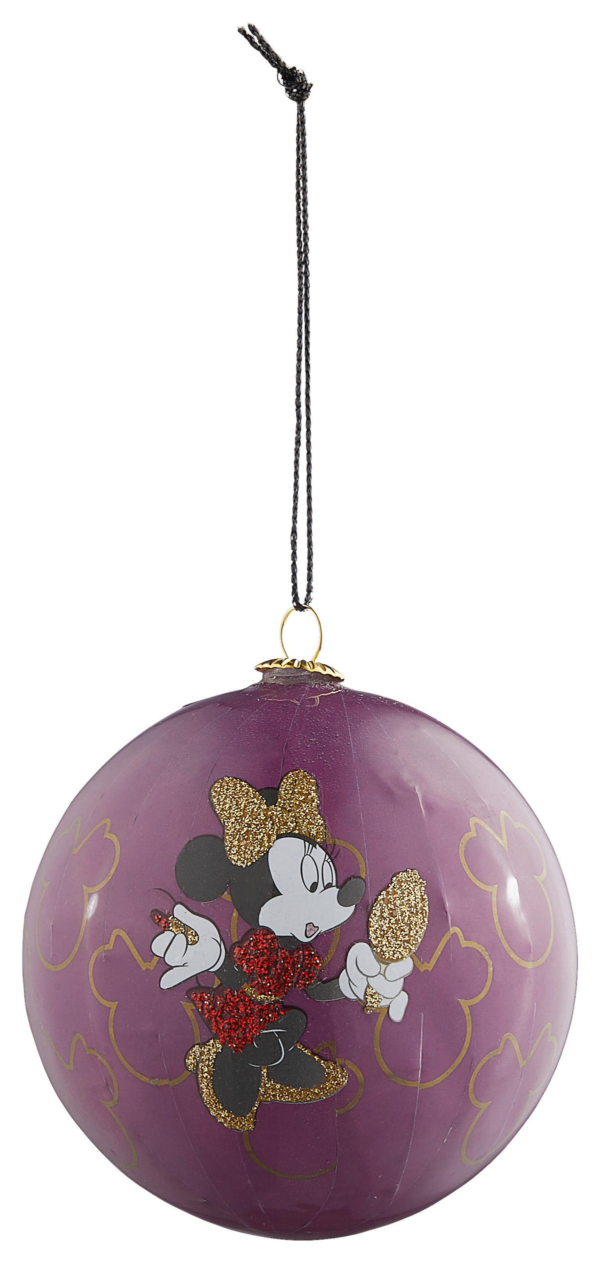 CHRISTBAUMKUGEL-SET 7,5 cm 9-teilig Minnie Mouse  - Multicolor, Trend, Kunststoff (7,5cm) - Disney