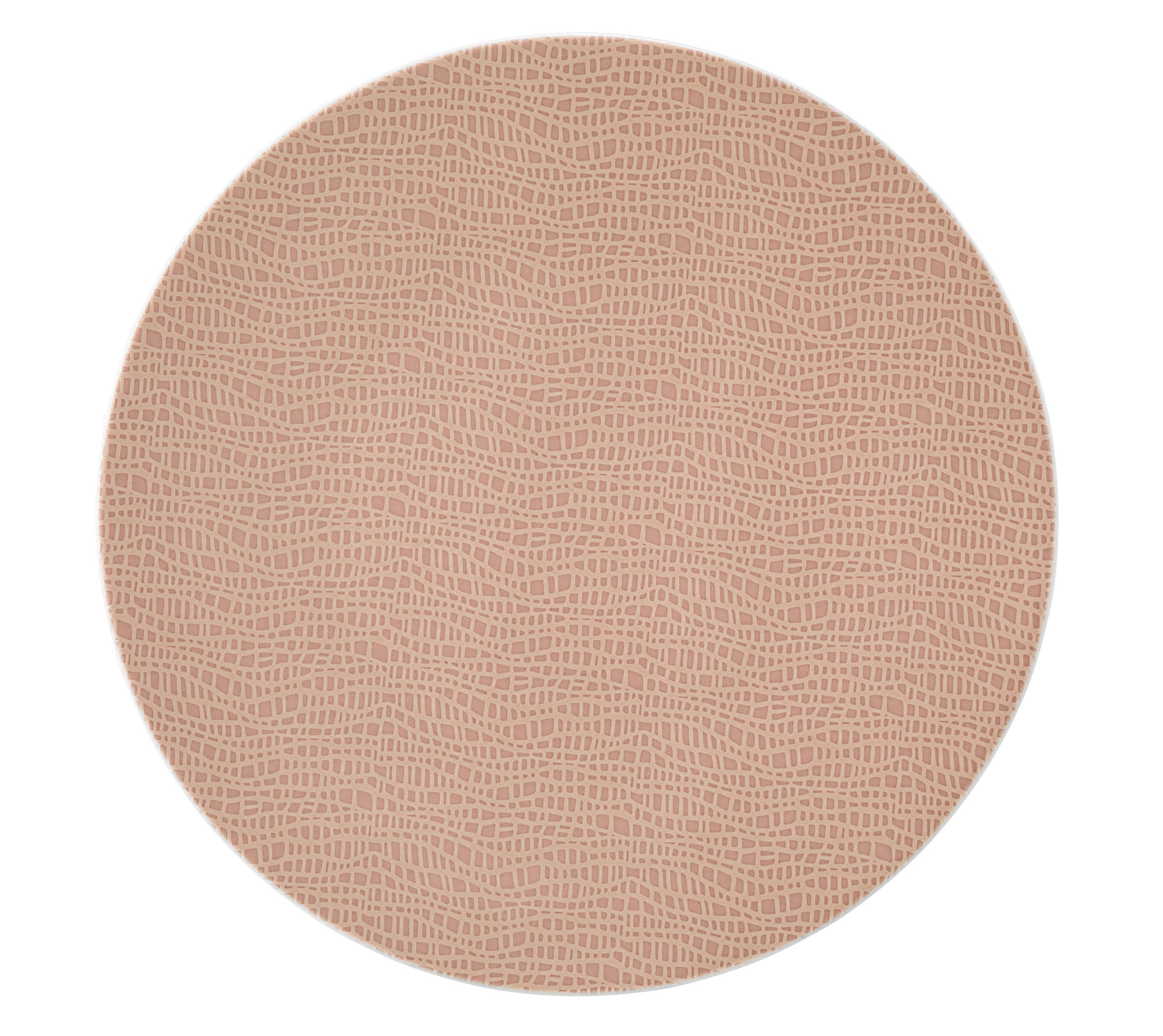 SPEISETELLER Life Fashion Posh Rose 28 cm  - Weiss/Rosa, Design, Keramik (28cm) - Seltmann Weiden