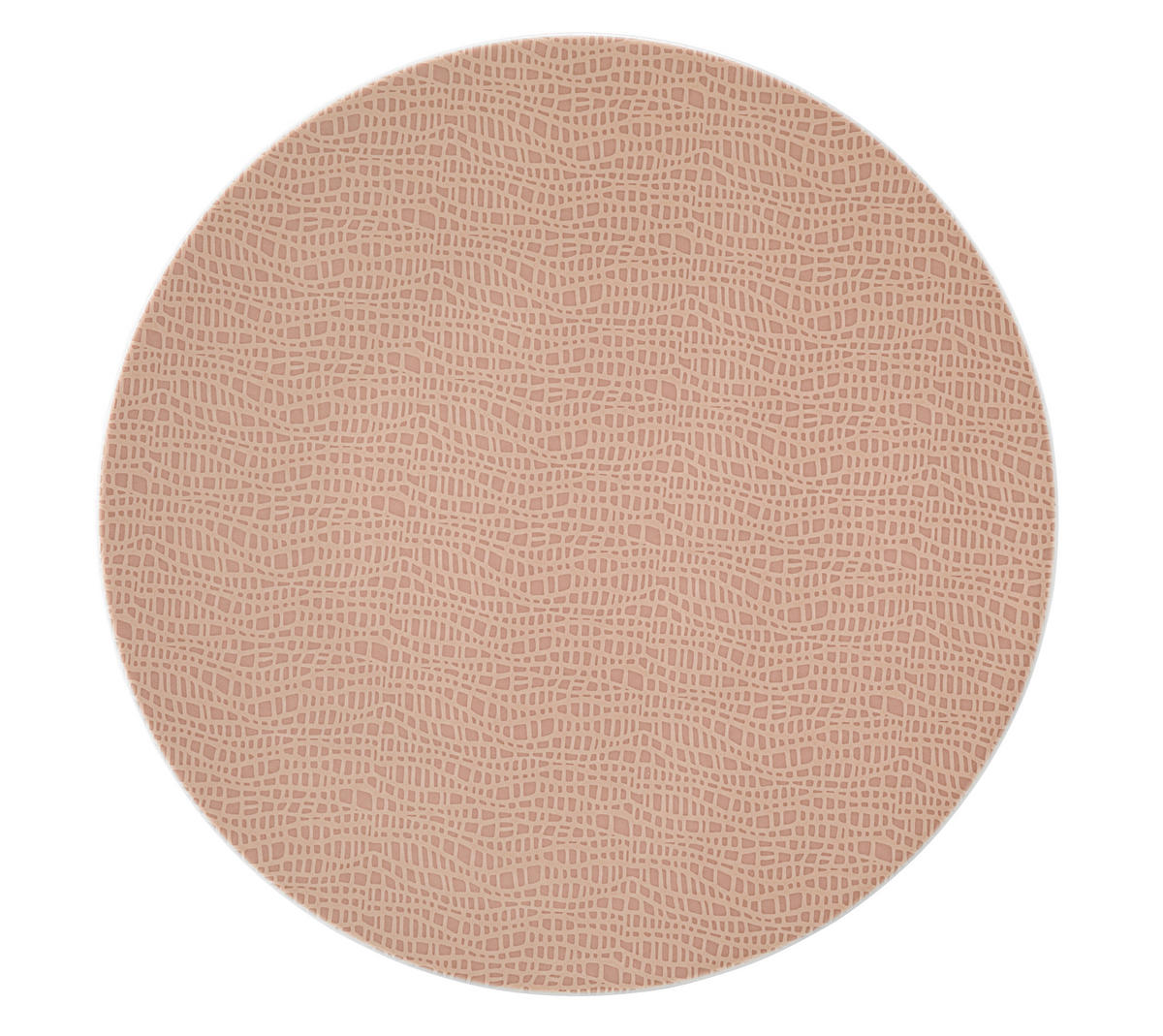 SPEISETELLER Life Fashion Posh Rose 28 cm  - Weiss/Rosa, Design, Keramik (28cm) - Seltmann Weiden