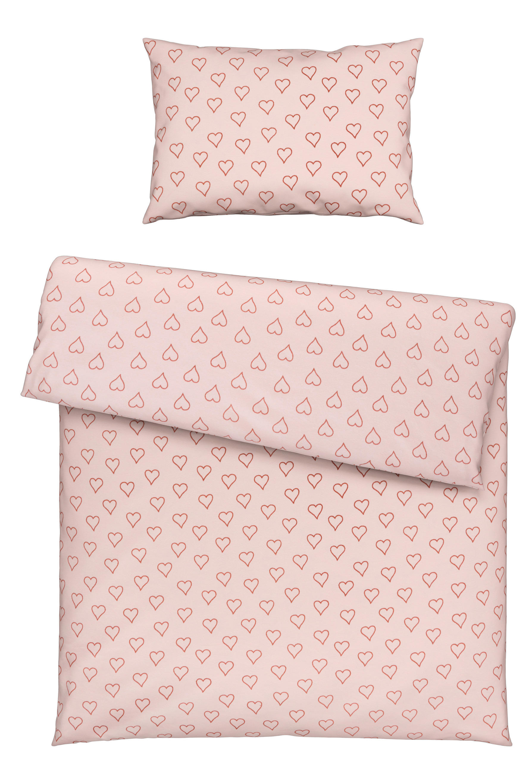 POSTELJINA ZA BEBE  80/80 cm    - pink, Osnovno, tekstil (80/80cm) - Patinio