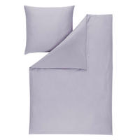 BETTWÄSCHE Atelier Makosatin 155/220 cm  - Lila, Basics, Textil (155/220cm) - Estella