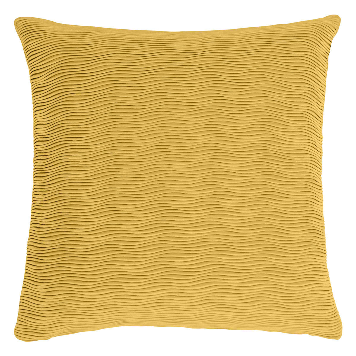 DÍSZPÁRNAHUZAT 50/50 cm  - sárga, Basics, textil (50/50cm) - Novel