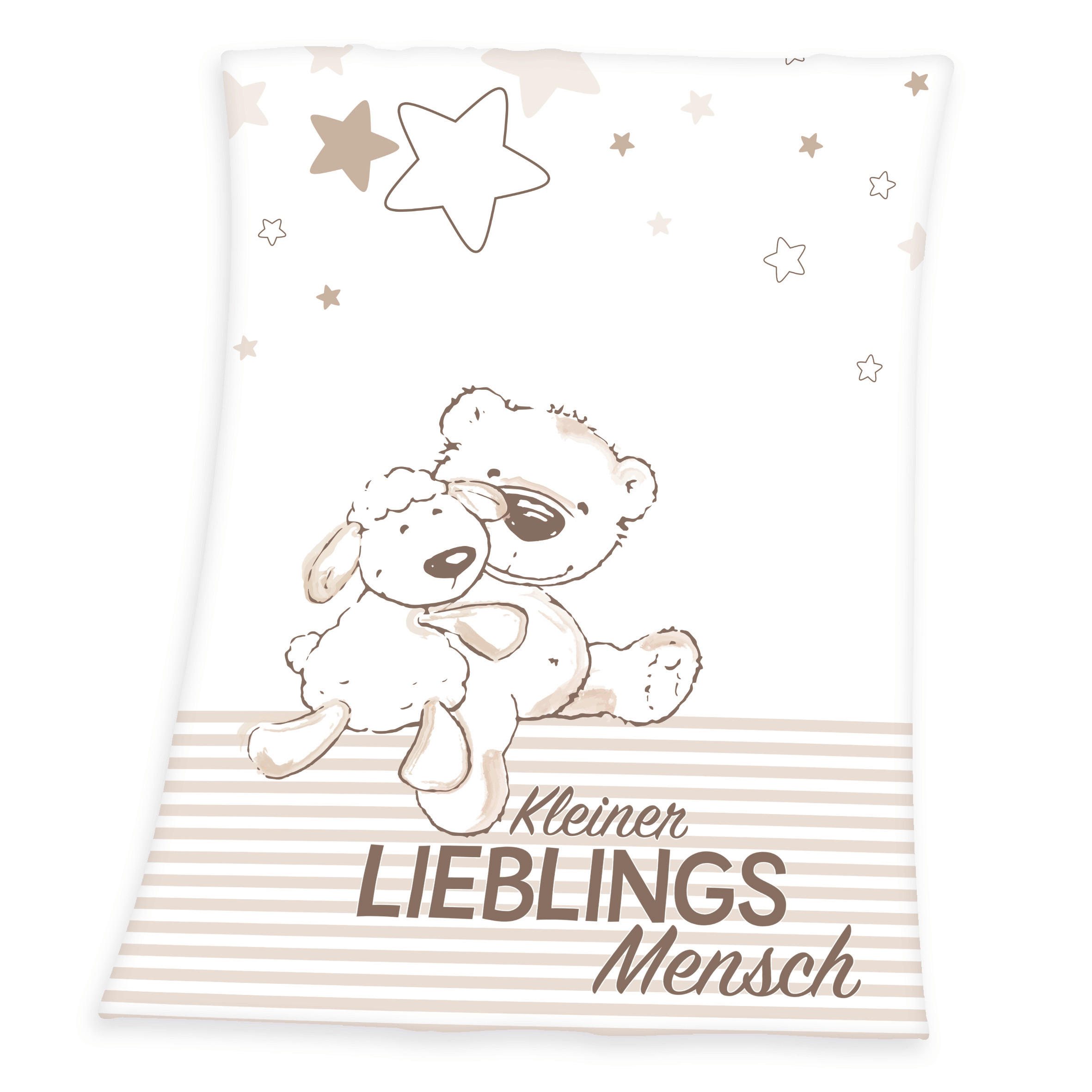 BABYDECKE 75/100 cm  - Multicolor/Weiß, Basics, Textil (75/100cm) - Herding