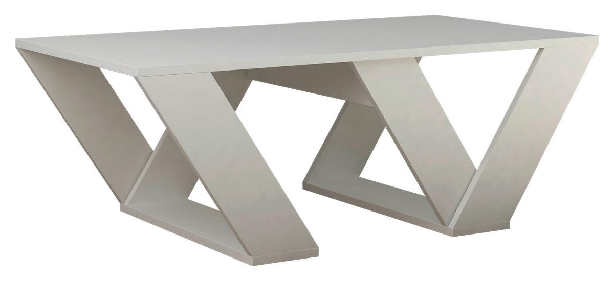 COUCHTISCH in Holzwerkstoff  - Weiss, Design, Holzwerkstoff (120/40/60cm) - Livetastic