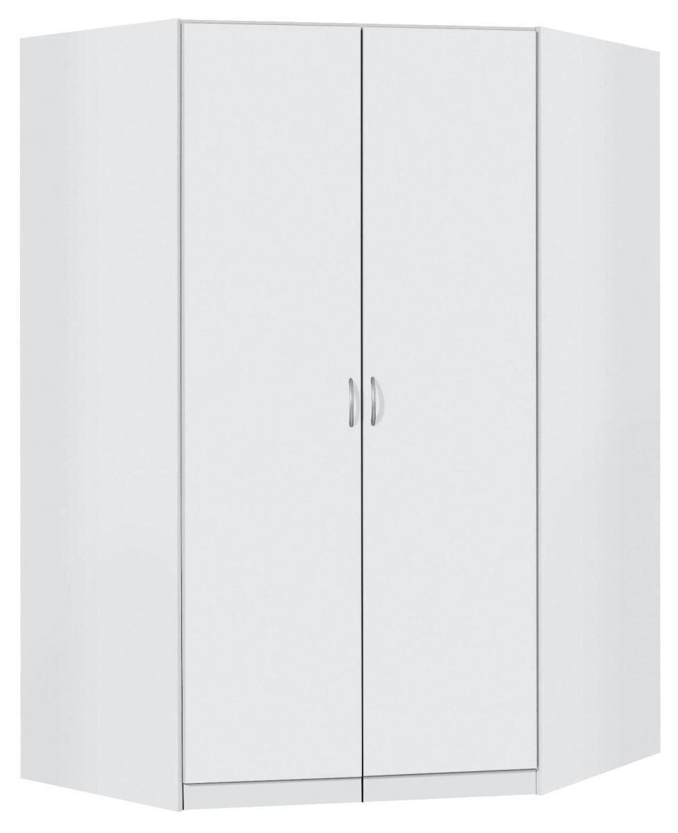 Eckschrank in Weiß