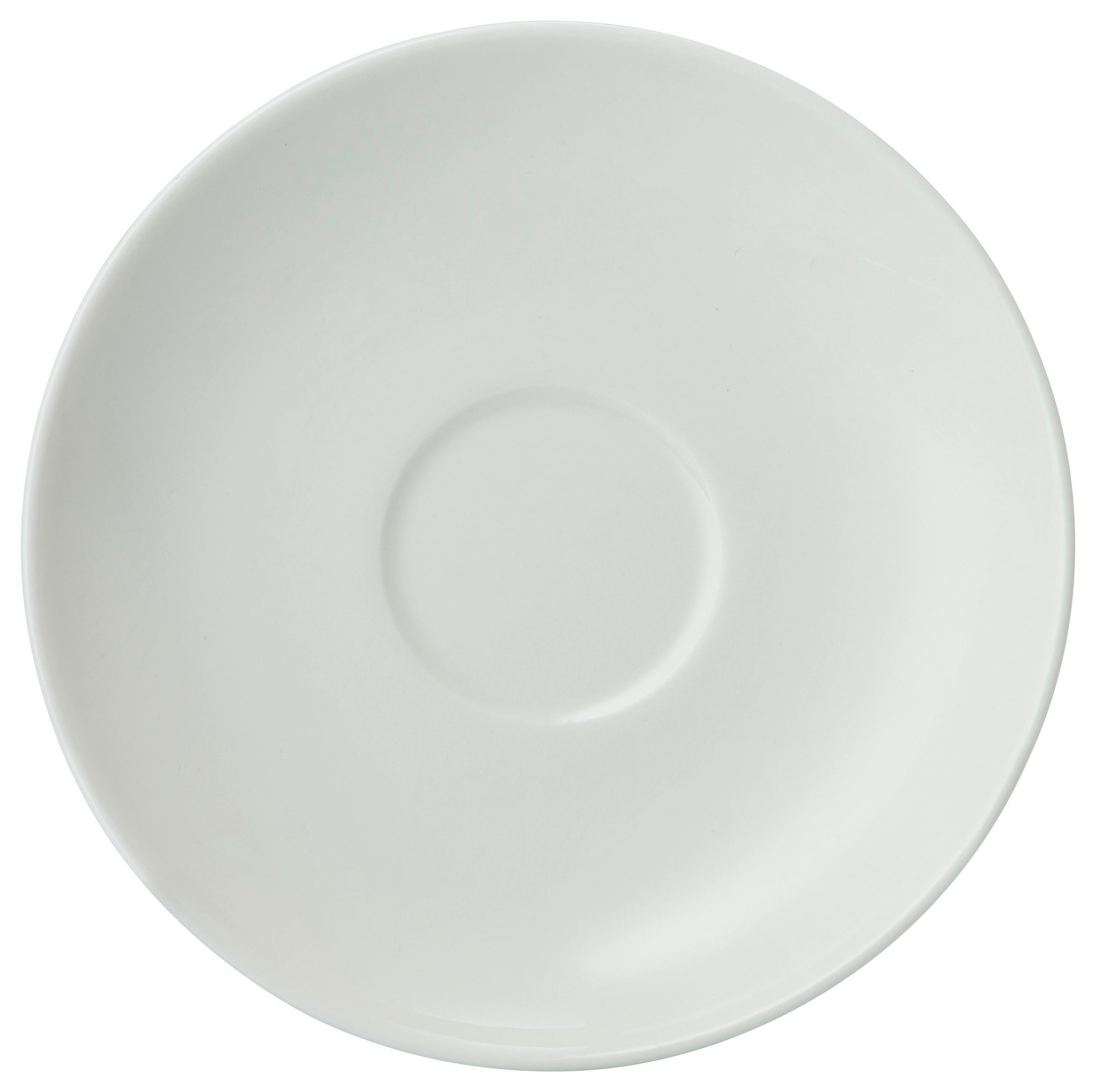 TANIERIK POD ŠÁLKU NA ESPRESSO Basic White  12 cm   - biela, Konventionell, keramika (12cm) - Villeroy & Boch