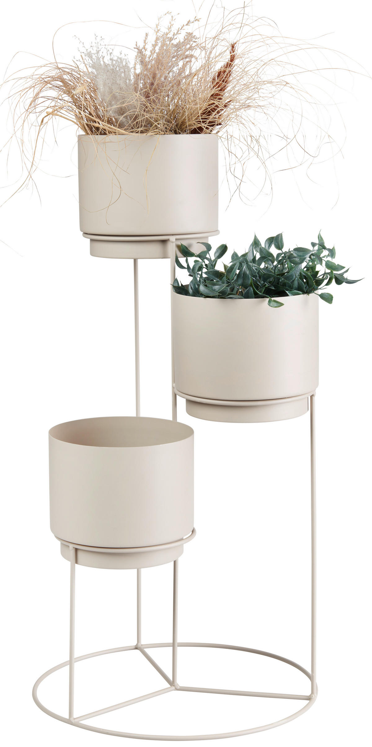 CVETLIČNI LONEC - siva, Trend, kovina (36/70cm) - Ambia Home