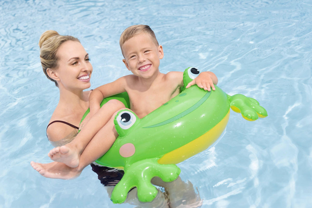 SCHWIMMRING - Multicolor, Basics, Kunststoff (55/68/57.5cm) - Bestway