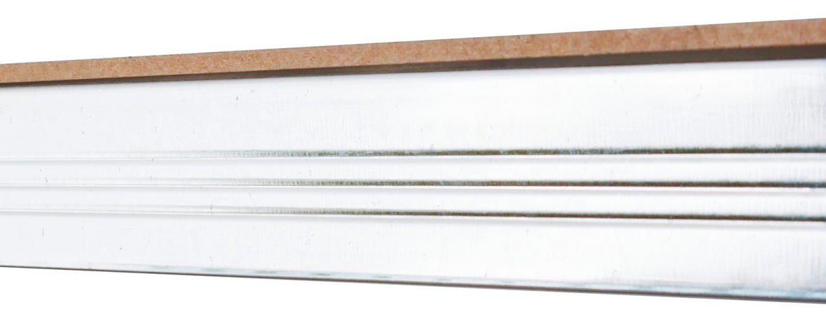SCHWERLASTREGAL 90/180/40 cm  - Silberfarben, KONVENTIONELL, Holzwerkstoff/Metall (90/180/40cm)