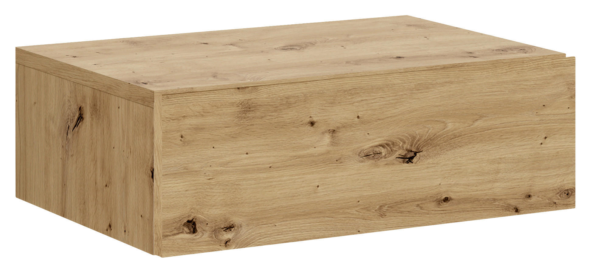 NACHTKÄSTCHEN  in Eiche Artisan  - Eiche Artisan, MODERN, Holzwerkstoff (42/14/30cm) - Livetastic
