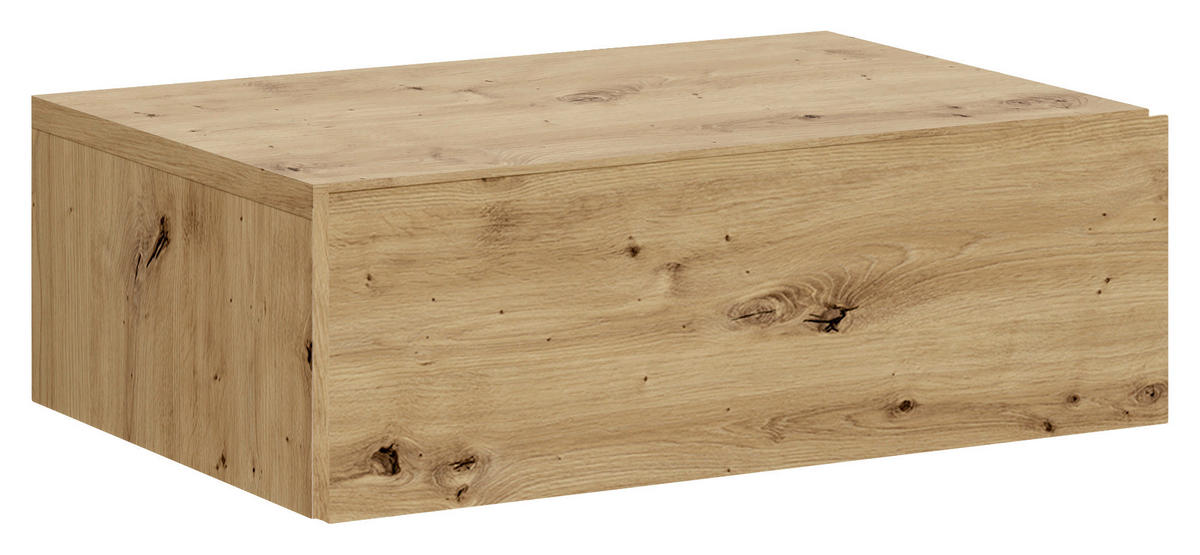 NACHTTISCH  Eiche Artisan  - Eiche Artisan, Modern, Holzwerkstoff (42/14/30cm) - Livetastic