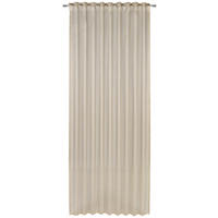 FERTIGVORHANG  transparent  140/245 cm   - Beige, Basics, Textil (140/245cm) - Esposa