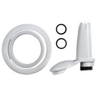 SAHNEBEREITER-ZUBEHÖR - Weiß, Basics, Kunststoff (10/12,5/3,7cm) - ISI