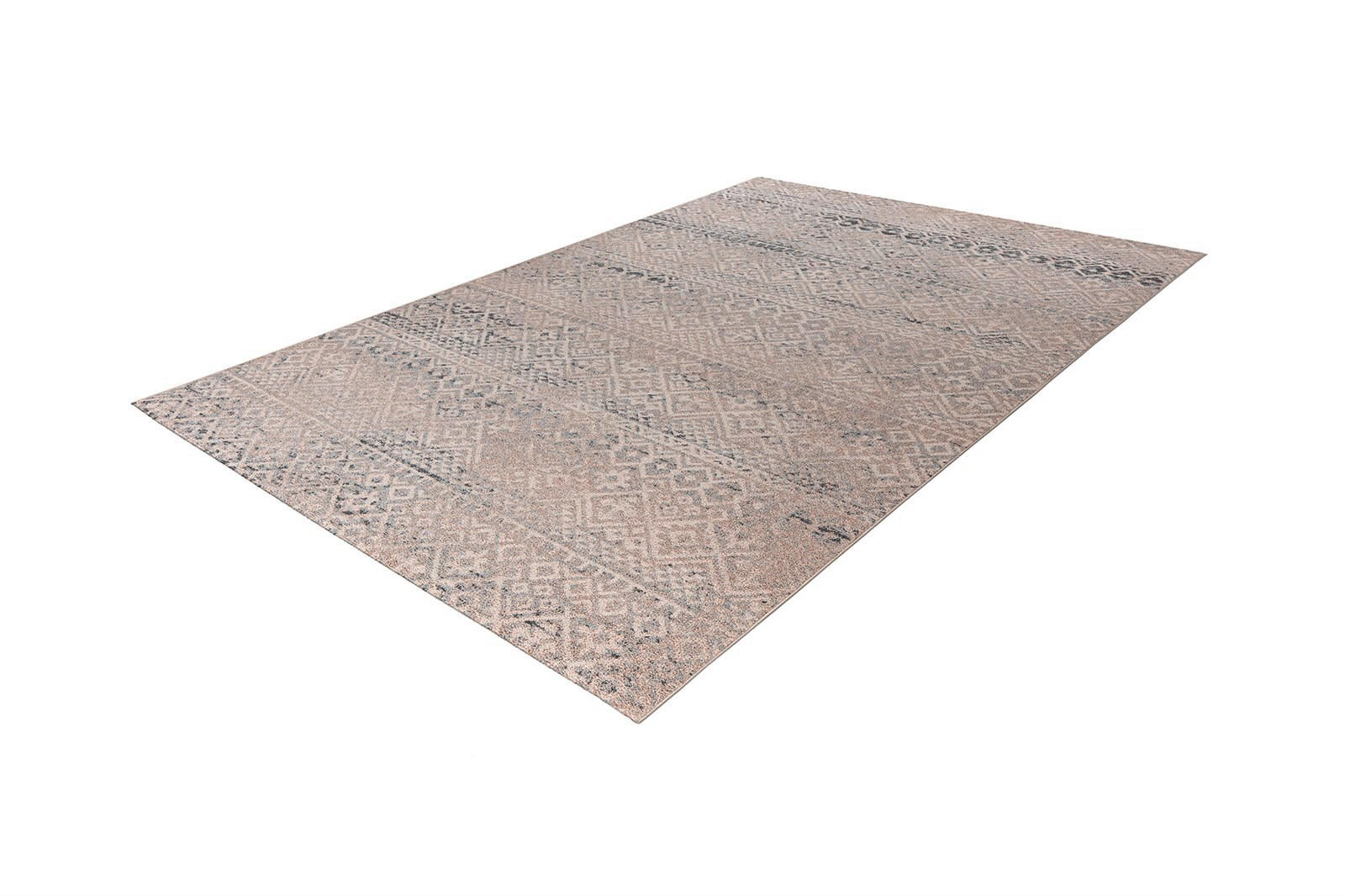 TEPPICH 80/150 cm Gene 525 Beige / Blau Blau, Beige  - Blau/Beige, KONVENTIONELL, Textil (80/150cm)