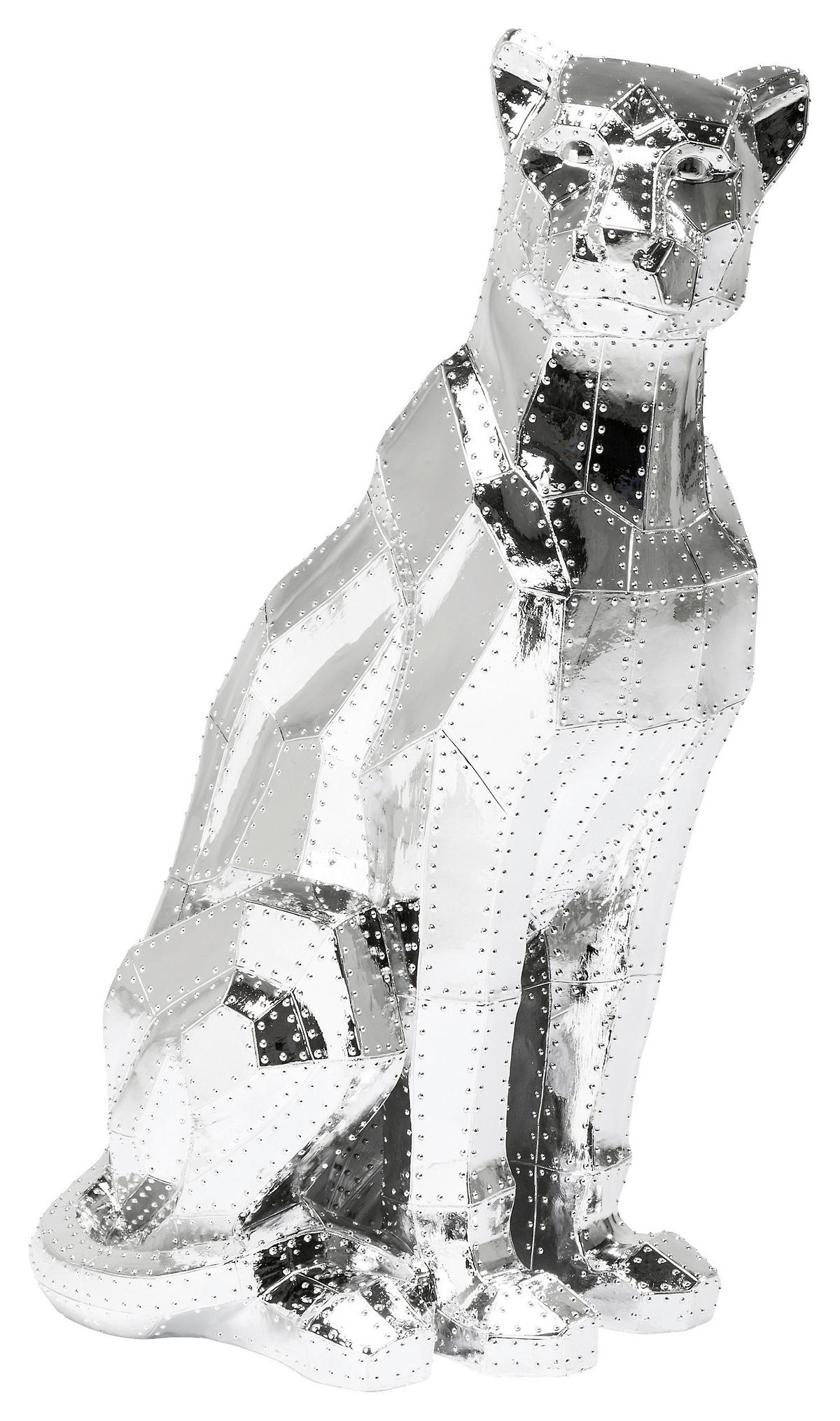 DEKOTIER - Chromfarben, Design, Kunststoff (36/82/45cm) - Kare-Design