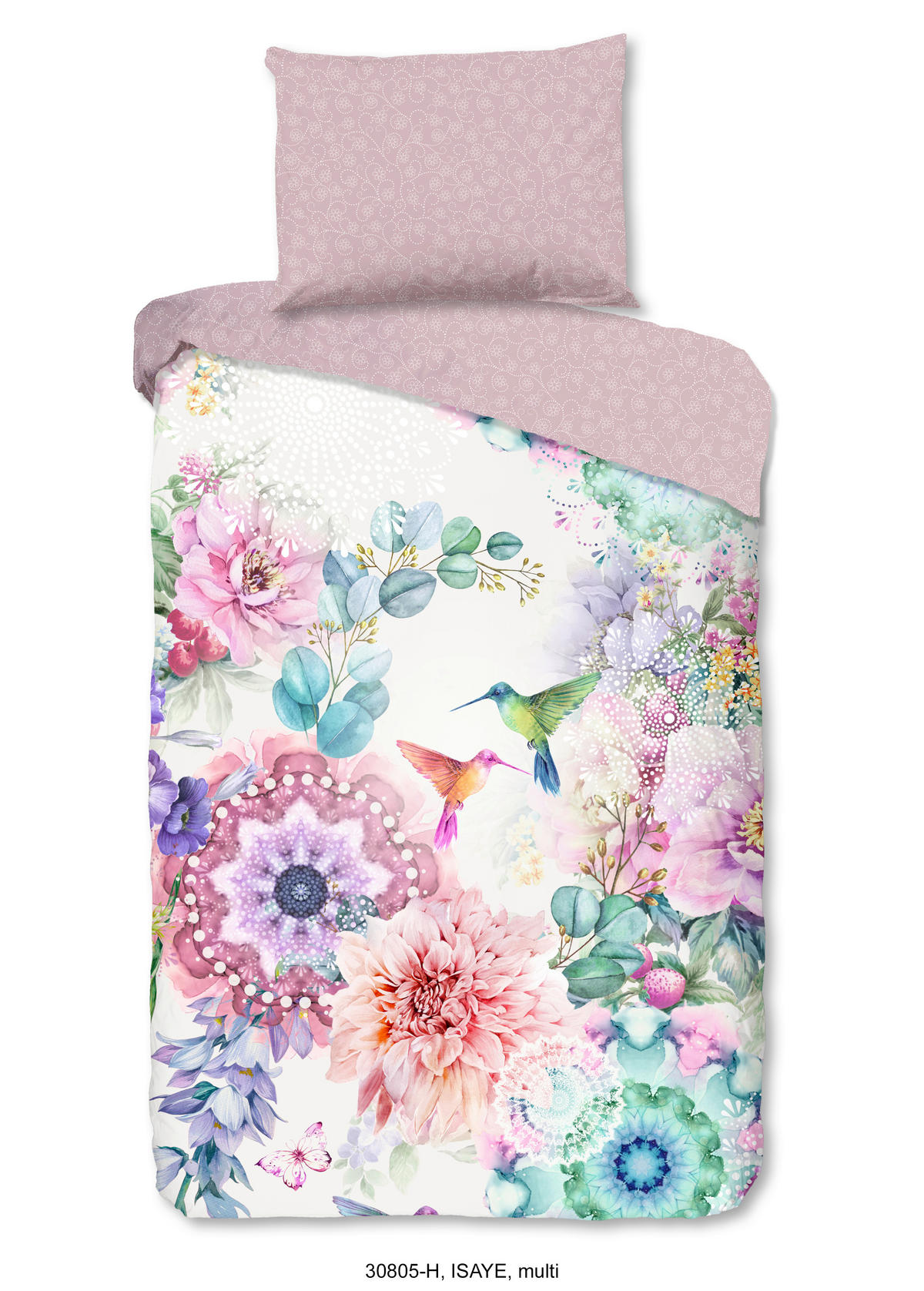 BETTWÄSCHE HIP Satin 140/200 cm  - Multicolor, LIFESTYLE, Textil (140/200cm)