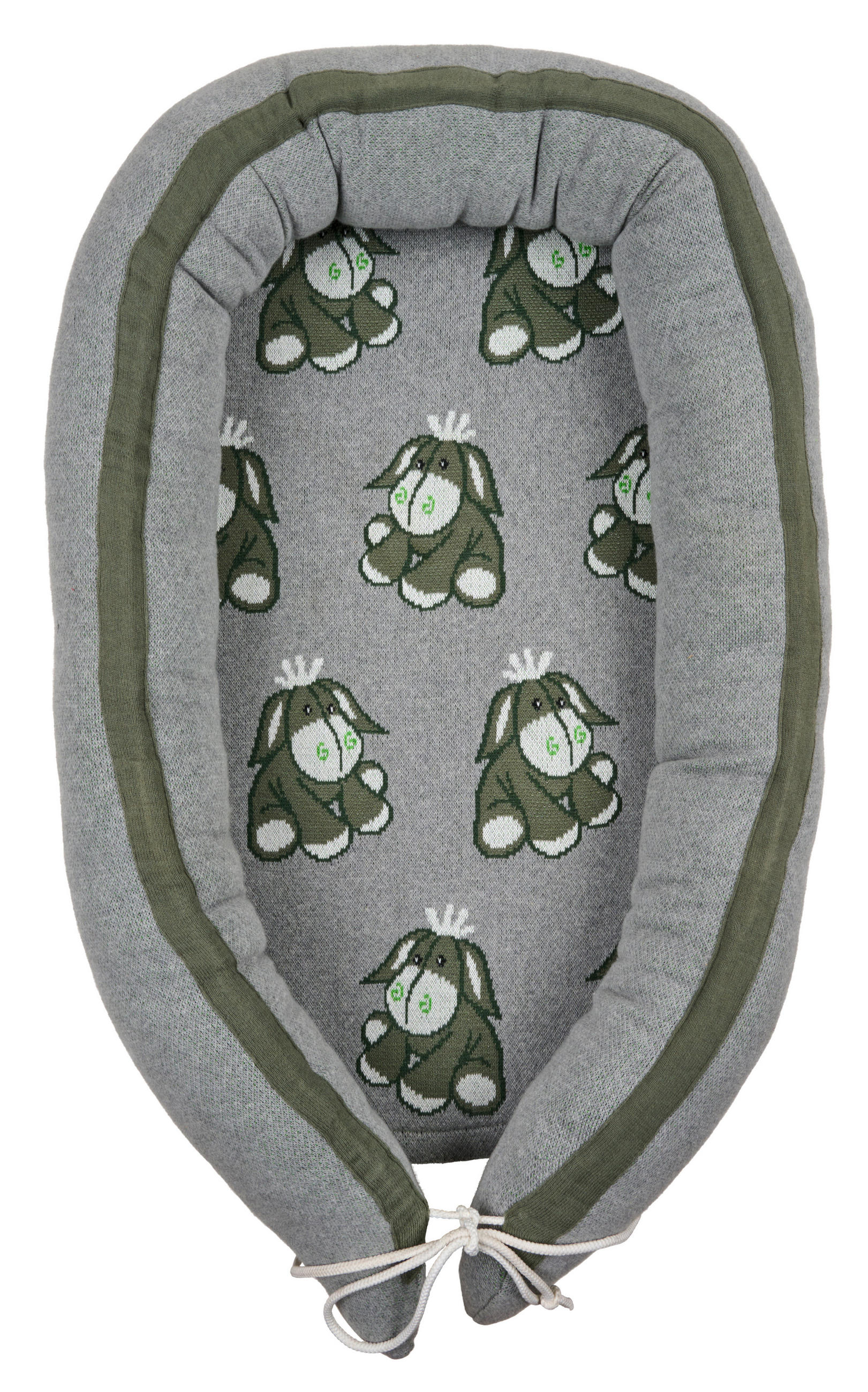 GNEZDECE ZA DOJENČKA      - zelena, Natur, tekstil (50/90cm) - Avelia