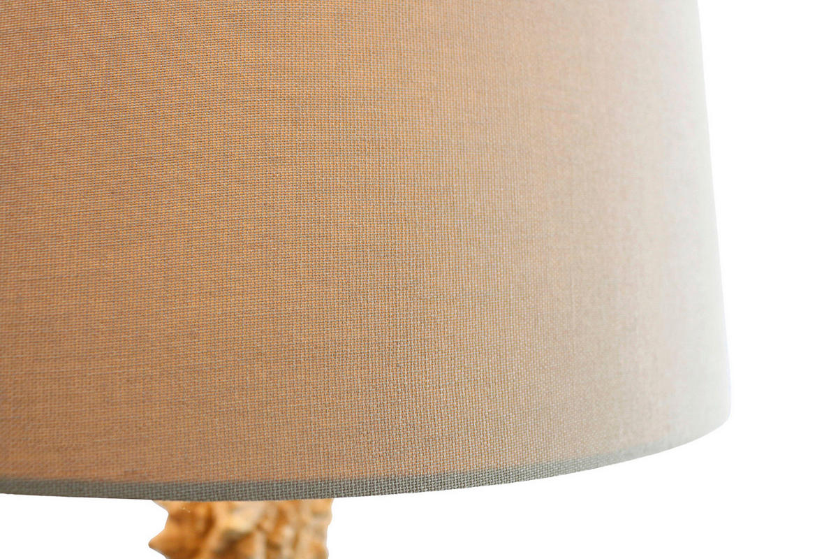 STEHLEUCHTE  30/150/30 cm   - Schwarz/Naturfarben, Design, Holz/Textil (30/150/30cm) - P & B