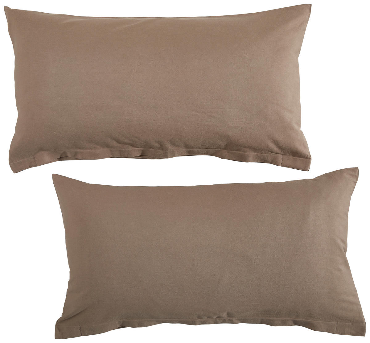 KISSENHÜLLEN-SET Nigiri 40/80 cm  - Cappuccino, Basics, Textil (40/80cm) - Bio:Vio