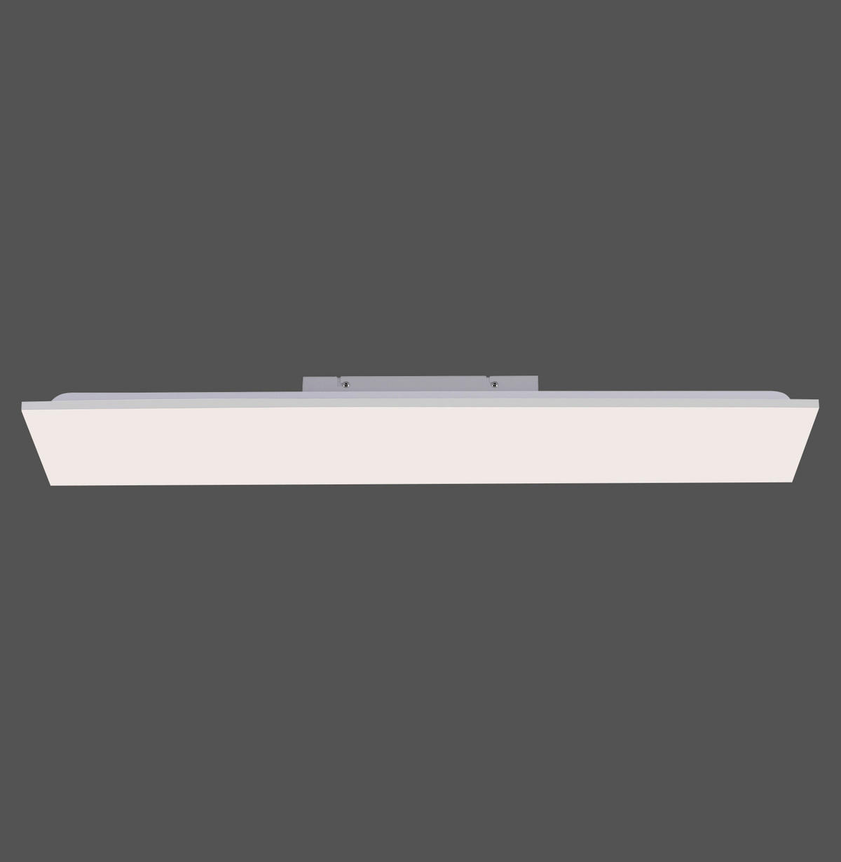 LED-DECKENLEUCHTE Canvas 100/25/6,2 cm   - Basics, Kunststoff/Metall (100/25/6,2cm)