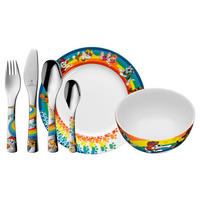 KINDERBESTECK Paw Patrol 6-teilig  - Silberfarben/Multicolor, Design, Keramik/Metall - WMF