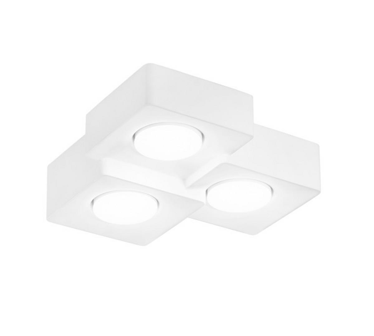 AUFBAULEUCHTE 27/7,3/27 cm   - Weiß, KONVENTIONELL, Naturmaterialien (27/7,3/27cm)