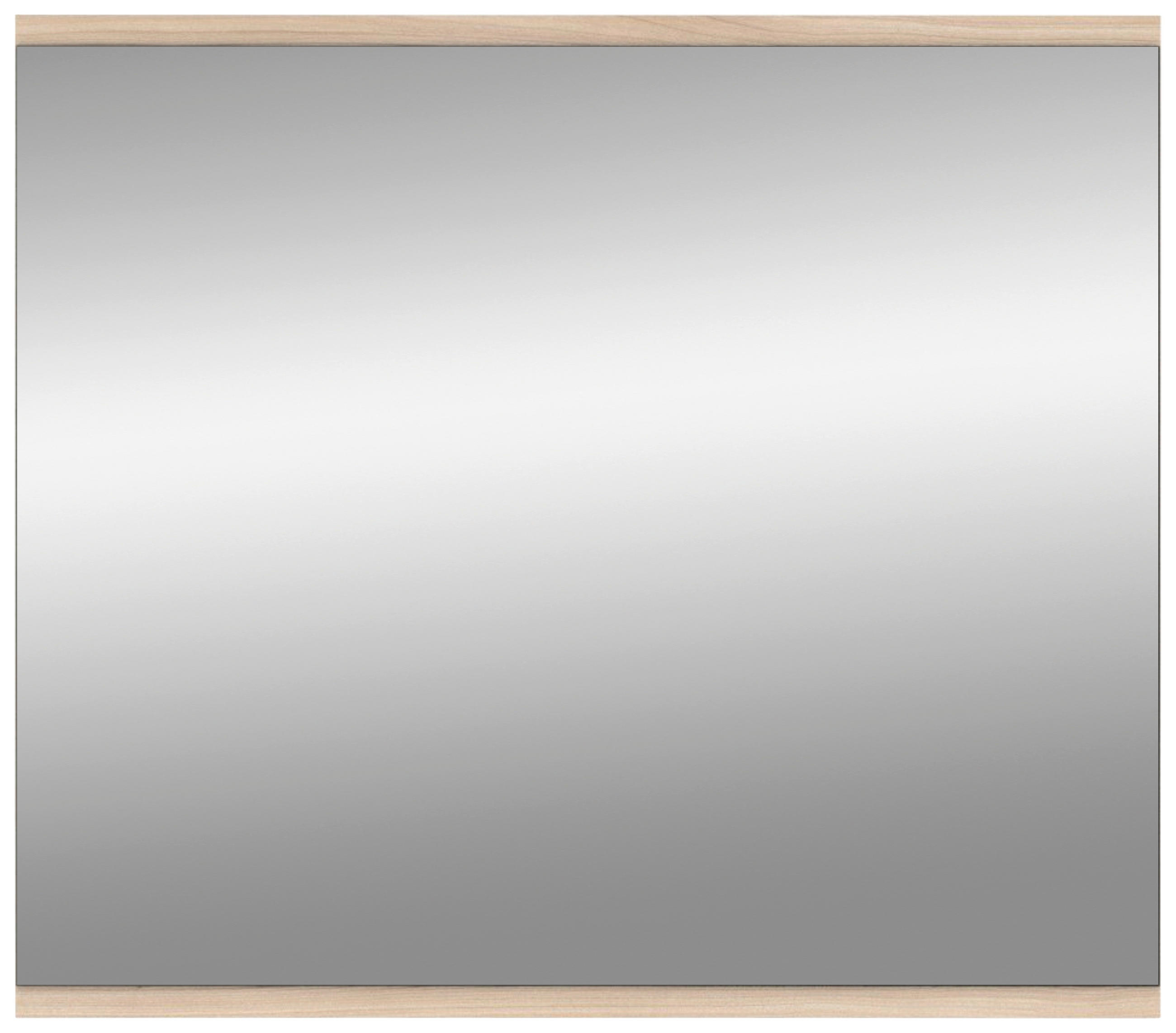 WANDSPIEGEL 80/70/2 cm  - Eichefarben, Design, Holzwerkstoff (80/70/2cm) - Stylife