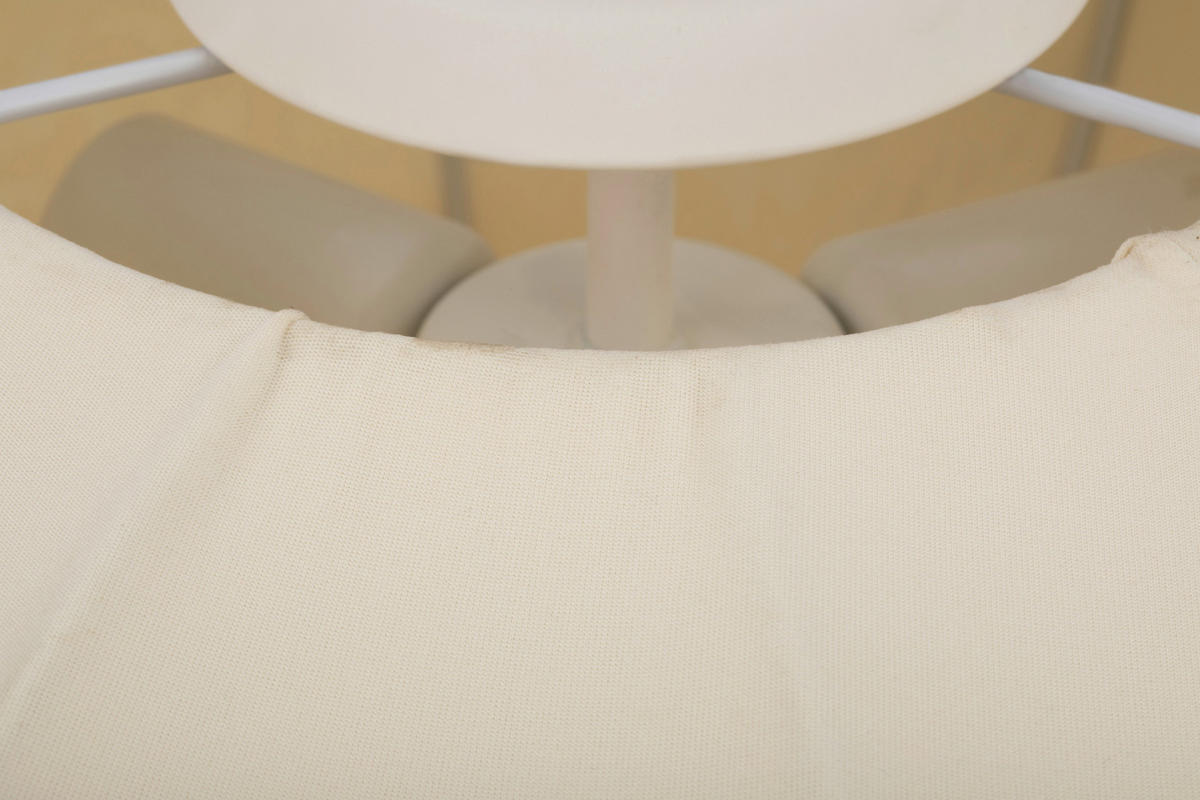 DECKENLEUCHTE  48/20 cm    - Beige, Design, Textil/Metall (48/20cm) - Collet's Monde