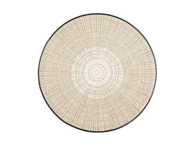 Covor Cu Țesătură Plată Cascara Beige  - bej, Konventionell, plastic/textil (85cm) - wash+dry