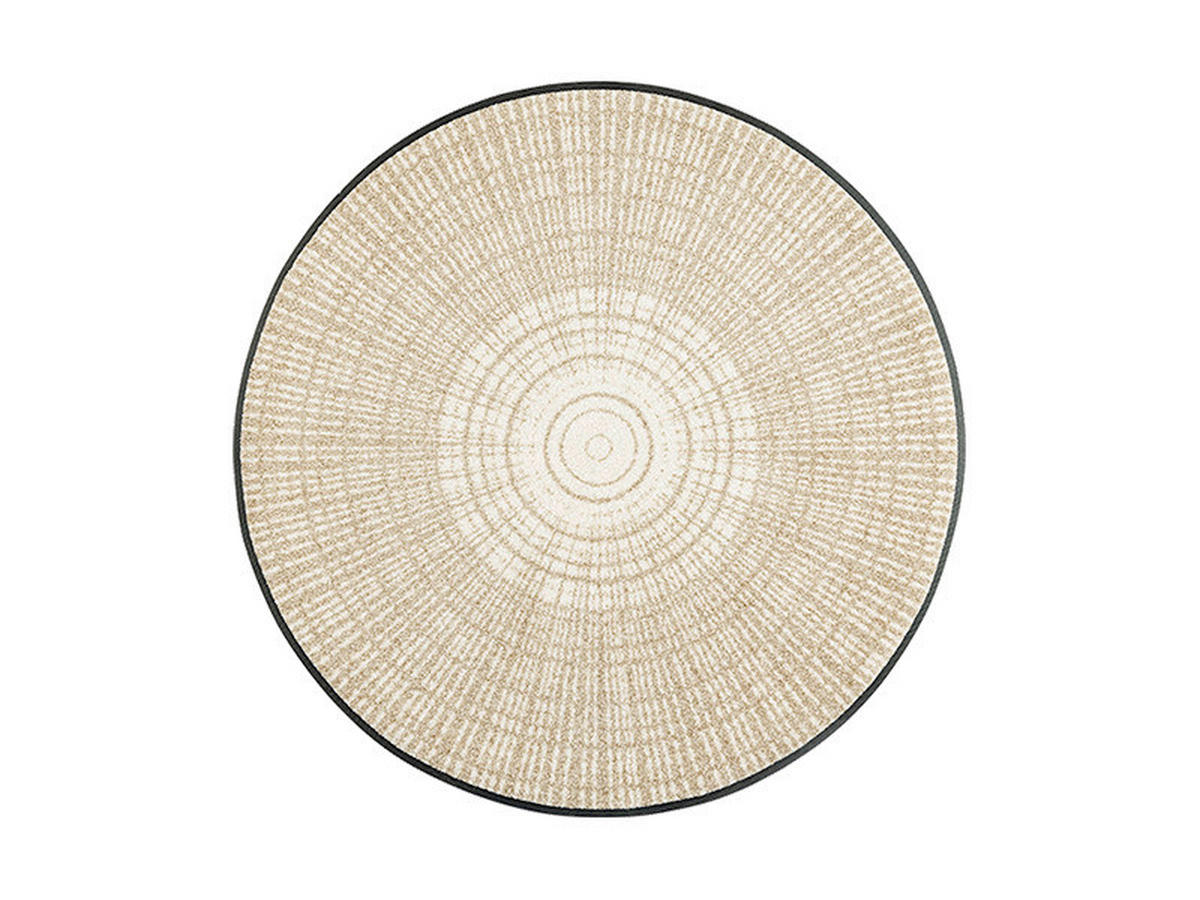 Covor Cu Țesătură Plată Cascara Beige  - bej, Konventionell, plastic/textil (85cm) - wash+dry