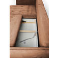 ECKSOFA Dunkelorange Chenille  - Dunkelorange/Schwarz, MODERN, Textil/Metall (200/285cm) - Carryhome