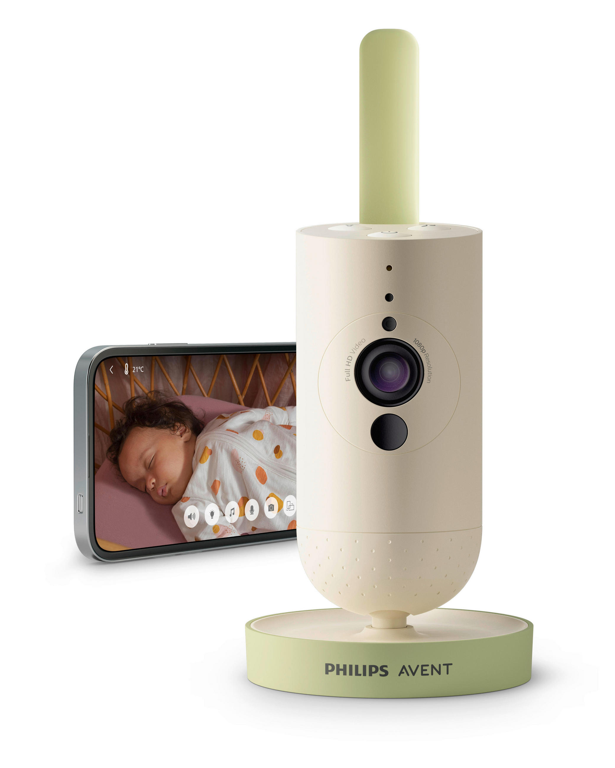 BEBI ALARM - višebojna, Osnovno, plastika (22/18,5/10,5cm) - Avent