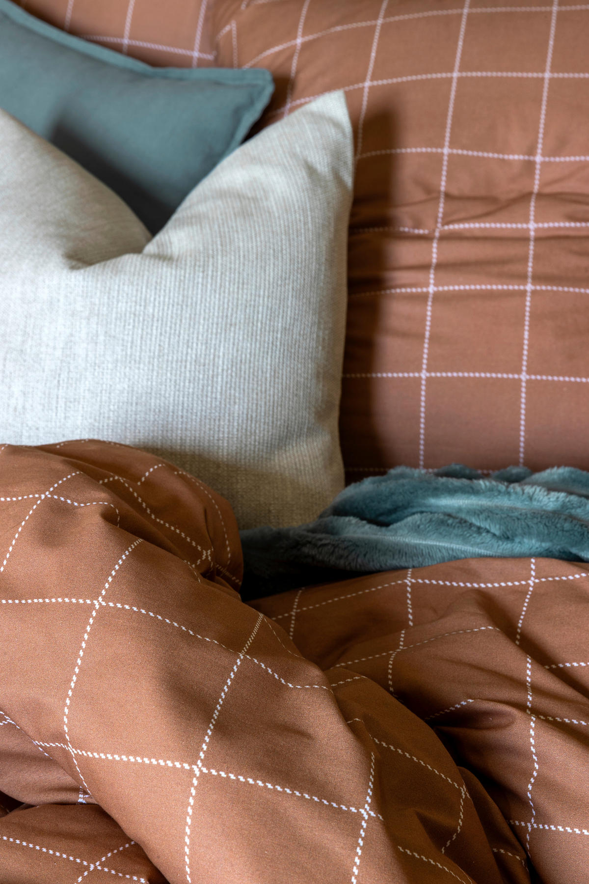 POVLEČENÍ, renforcé, koňaková, 140/200 cm - koňaková, Basics, textil (140/200cm) - MISTRAL