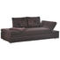 SCHLAFSOFA Dunkelbraun - Dunkelbraun/Silberfarben, Design, Holz/Textil (216/87/104cm) - MUSTERRING