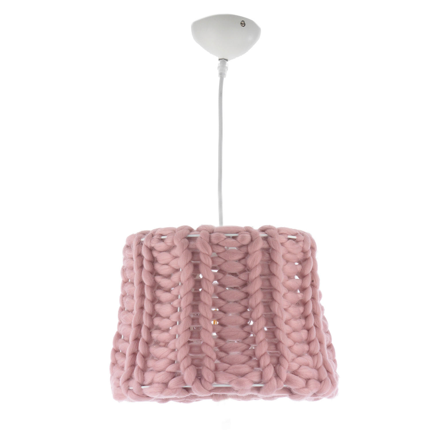 KINDERHÄNGELEUCHTE 35/100 cm   - Pink, Trend, Textil (35/100cm)