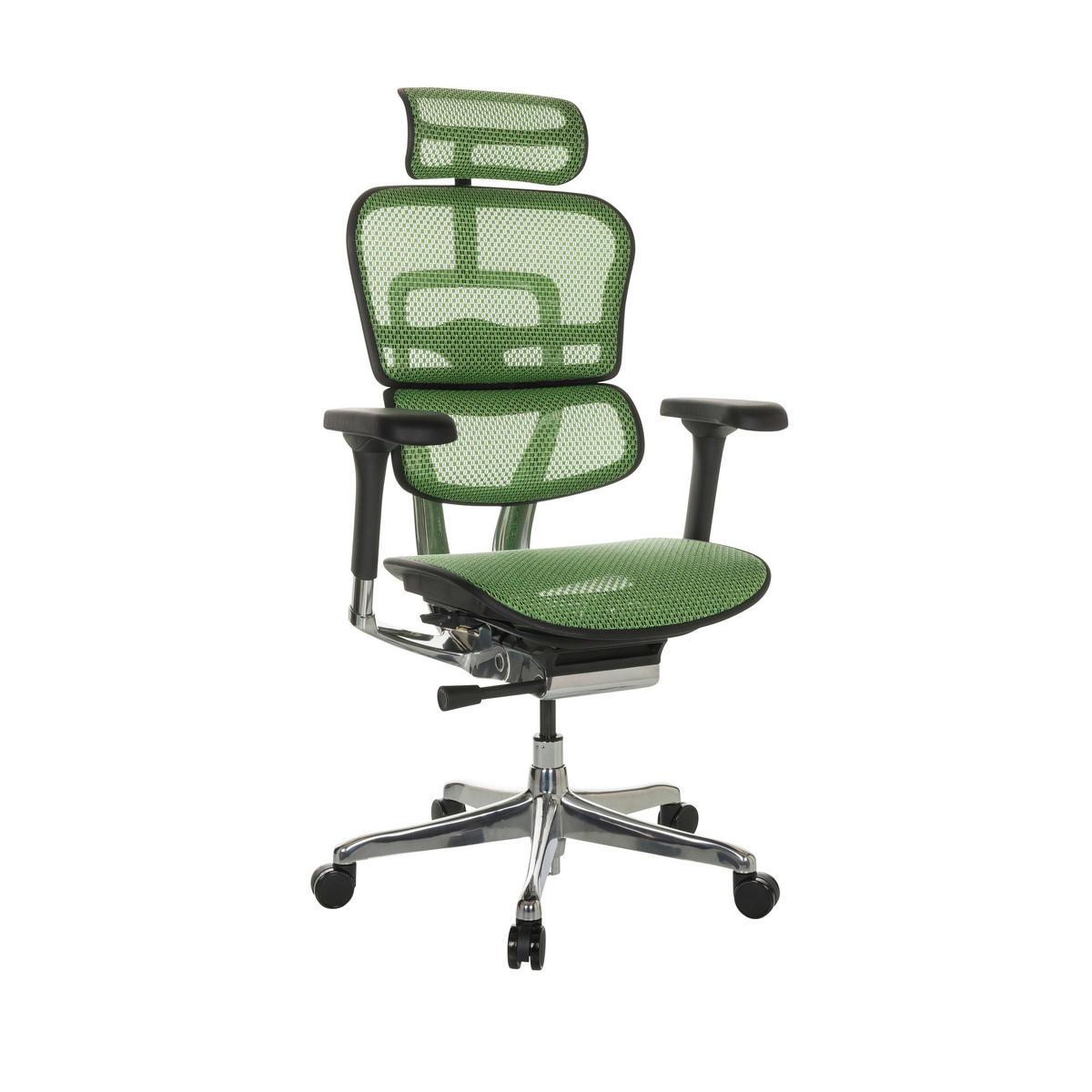 SNURRSTOL  i nät grön  - grön/silver, Basics, metall/textil (69/119-144/65cm) - MID.YOU