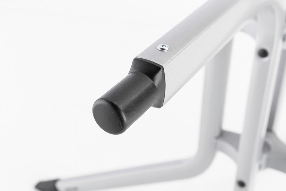 GARTENKLAPPTISCH 115/115/74 cm Metall, Kunststoff rund  - Anthrazit/Silberfarben, Basics, Kunststoff/Metall (115/115/74cm) - Kettler