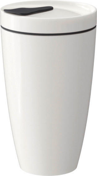 COFFEE-TO-GO-BECHER TO GO, TO STAY 0,35 L  - Weiß, Basics, Keramik (350ml) - like.Villeroy & Boch