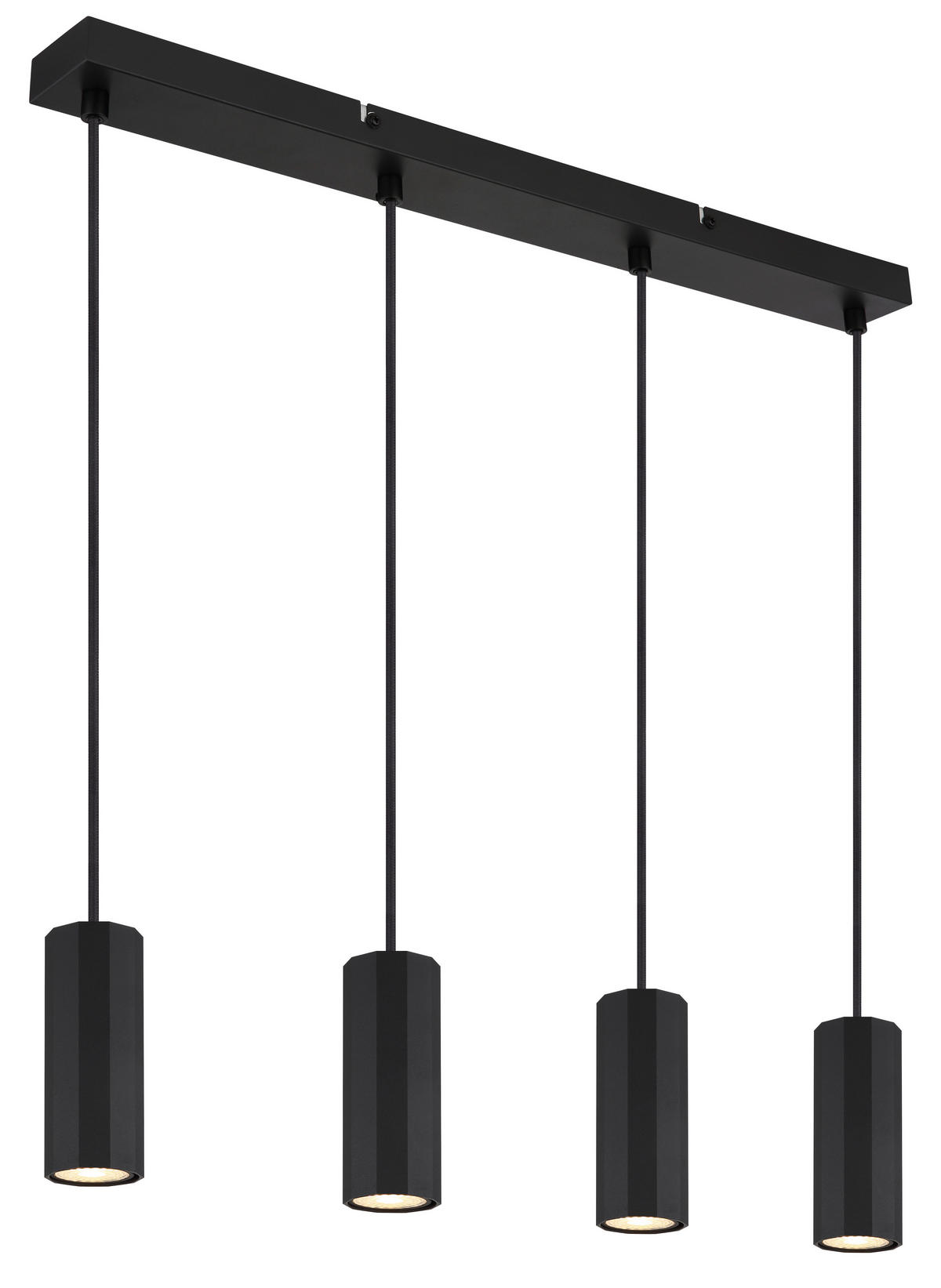HÄNGLAMPA JAMES 61/6/120 cm  - svart, Design, metall (61/6/120cm) - Globo