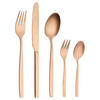 BESTECKSET Positano  30-teilig  - Bronzefarben, Design, Metall - Echtwerk