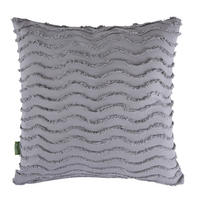 DEKORATIVNA JASTUČNICA 45/45 cm  - siva, Trendi, tekstil (45/45cm) - Esposa