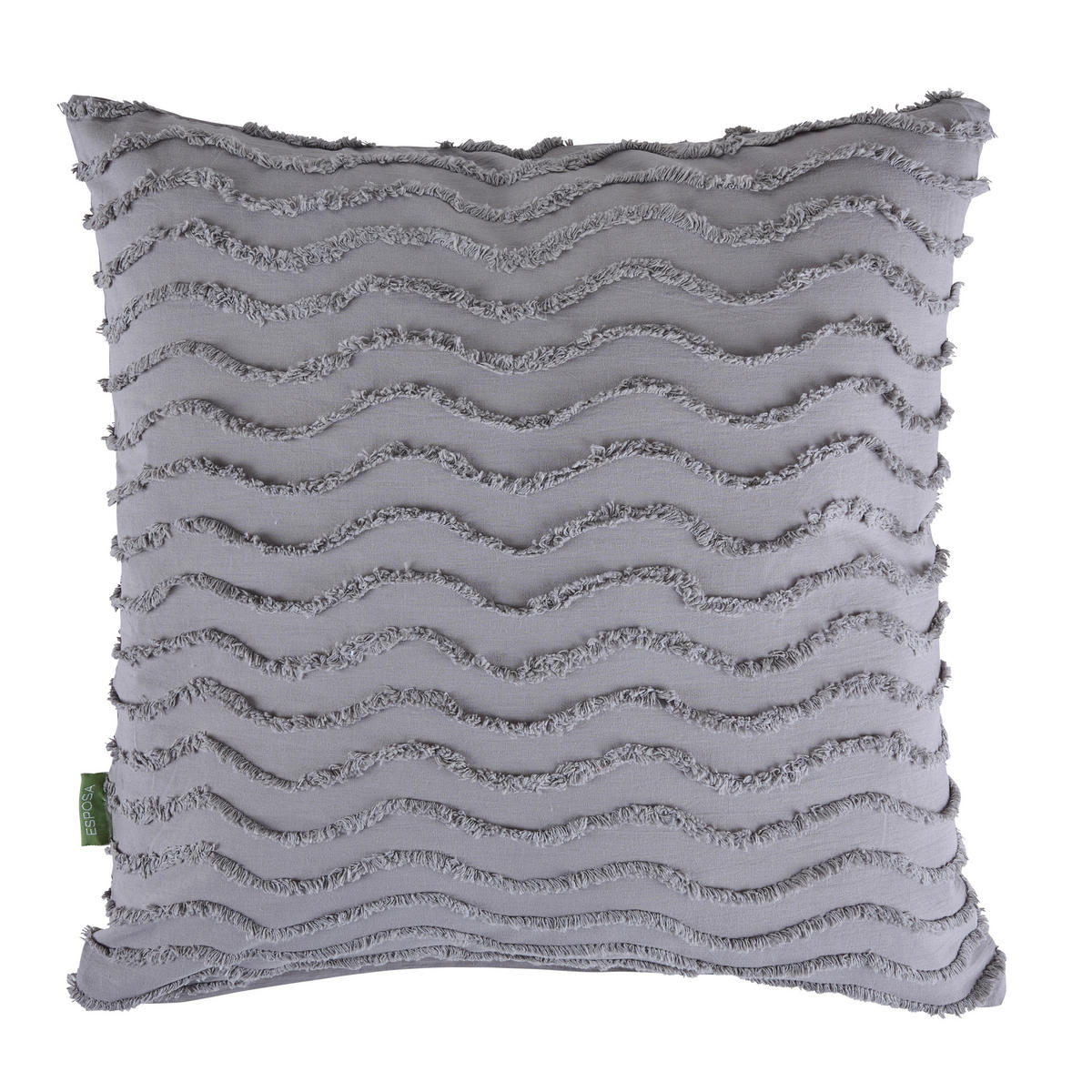 DEKORATIVNA JASTUČNICA 45/45 cm  - siva, Trendi, tekstil (45/45cm) - Esposa