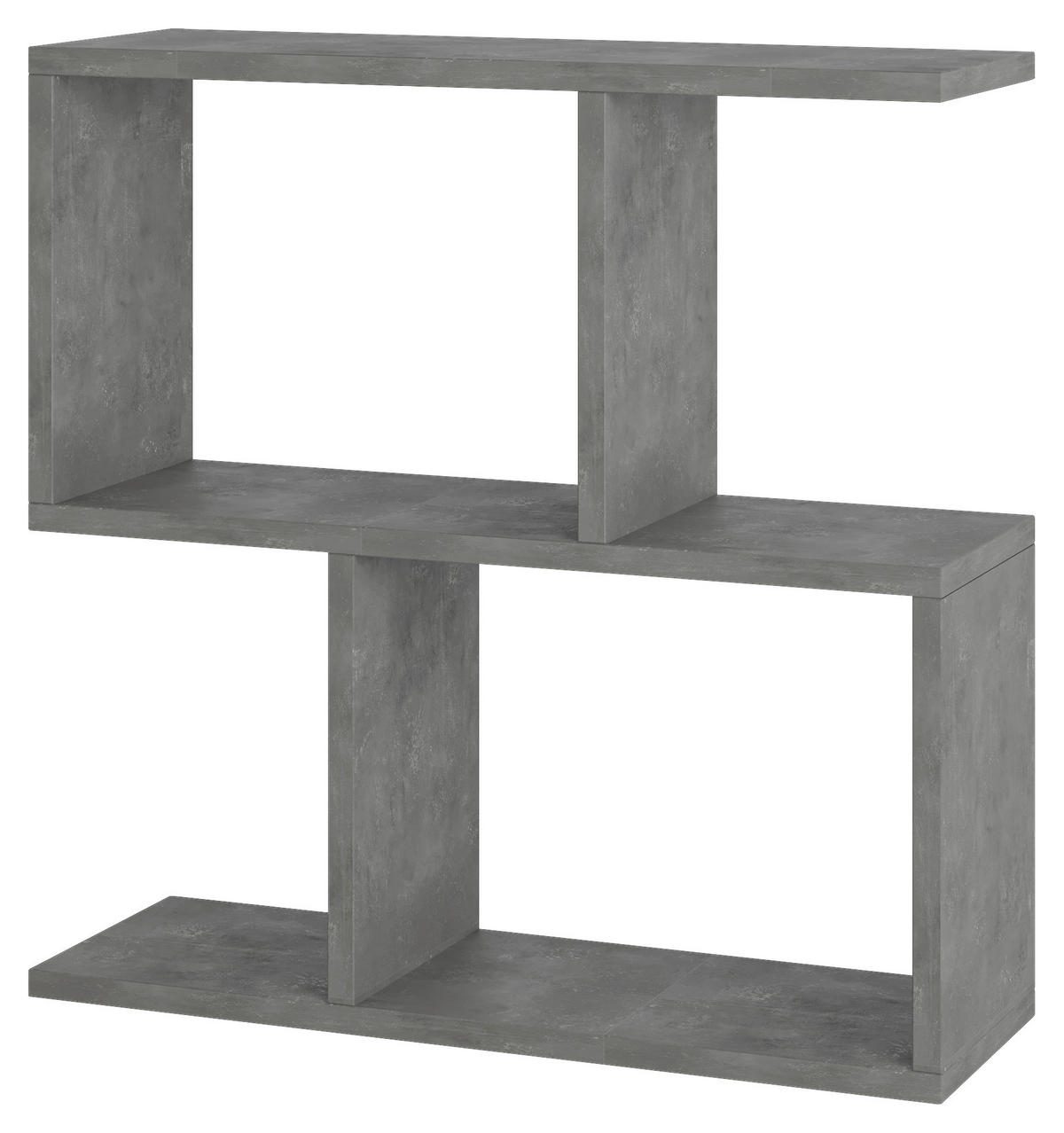 PRÍRUČNÝ STOLÍK, sivá - sivá, Design, kompozitné drevo (60/20/60cm) - Livetastic