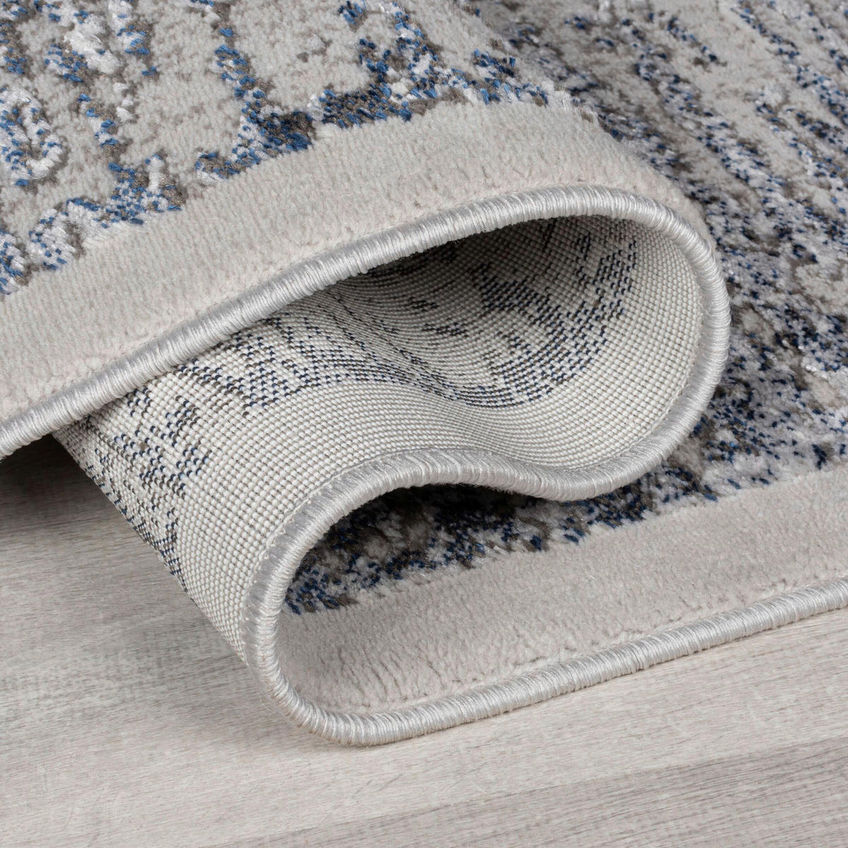 BĚHOUN, 80/300 cm, modrá - modrá, Basics, textil (80/300cm)
