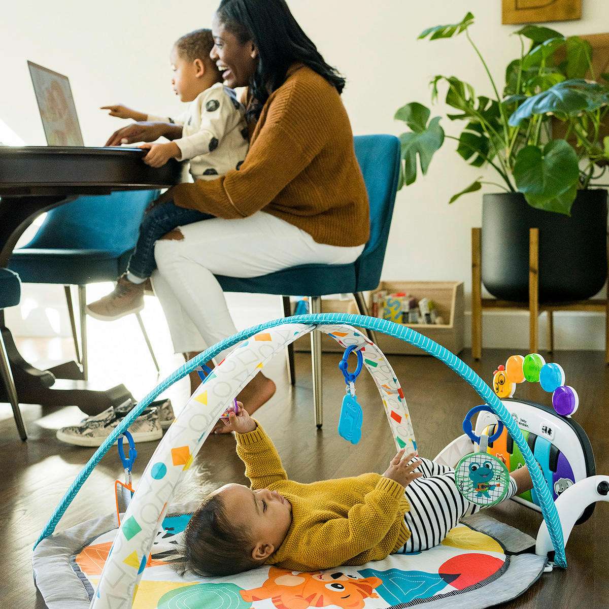 BABYGYM  - multicolor, Basics, metall/textil (86,4/68,6/45,7cm)