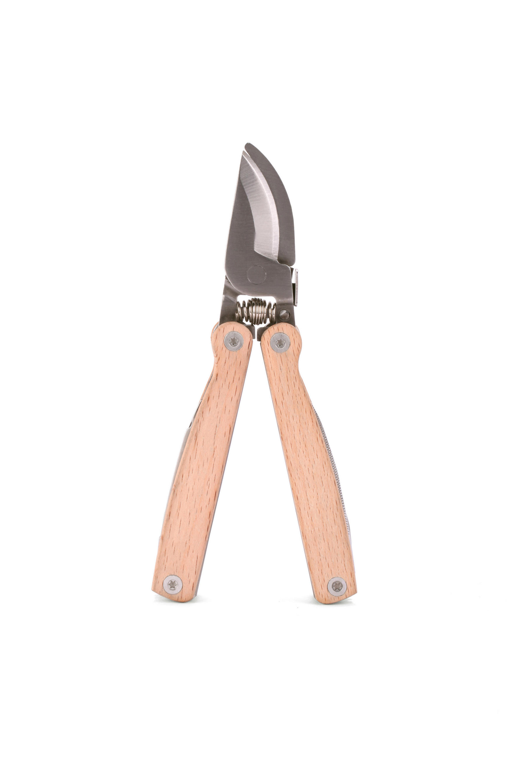 MULTIFUNKČNÝ NÔŽ - béžová, Basics, kov/drevo (11/2,5/21cm) - Kikkerland